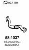 ASSO 58.1037 Exhaust Pipe